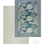 Close-up of double-sided Totter + Tumble luxury playmats in heritage-inspired William Morris floral prints, ideal for stylish and safe nursery decor.