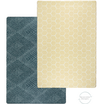 Reversible double sided playmat with two different styles so you have more choice