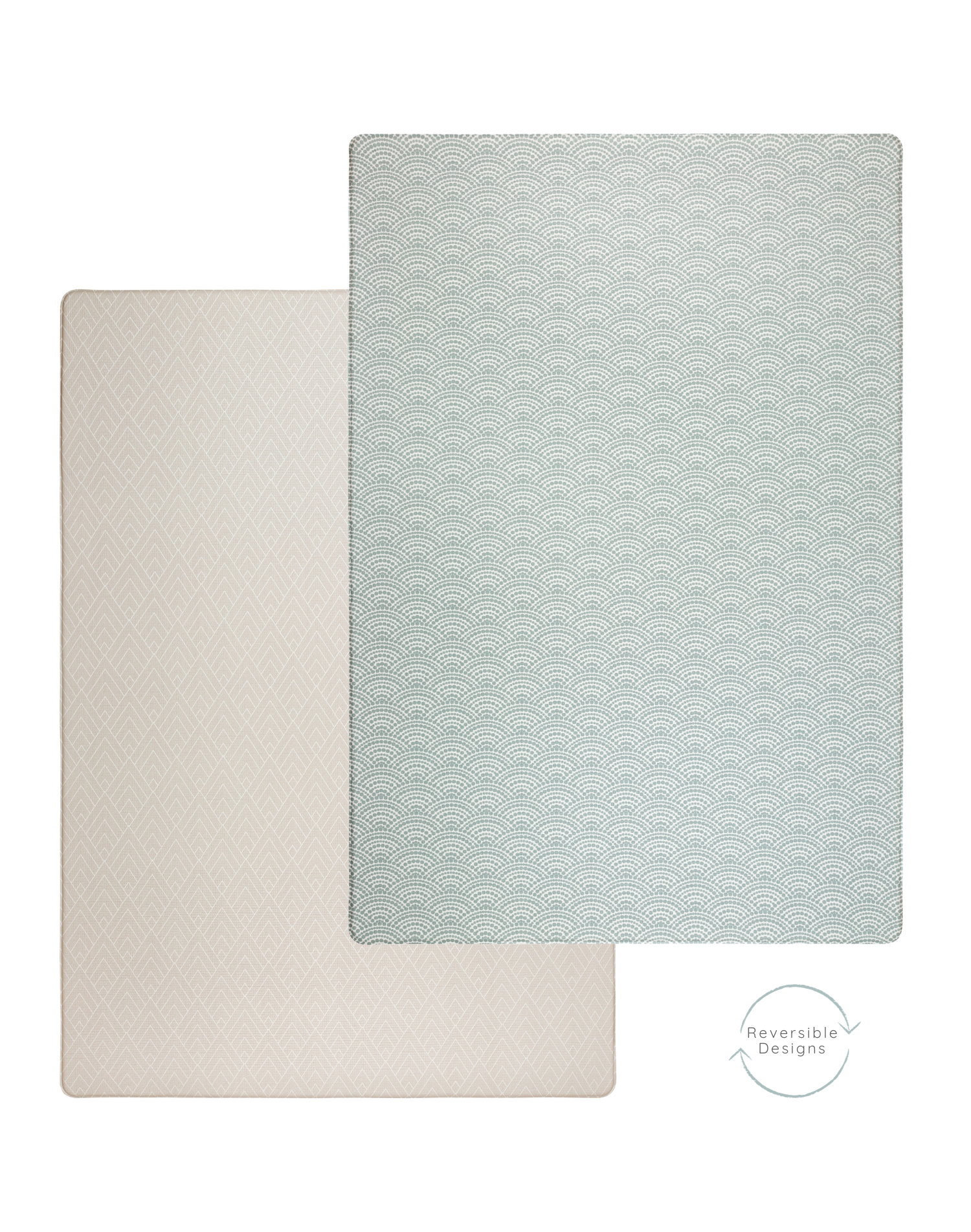 Versatile memory foam baby playmat with two designs for you to enjoy your home