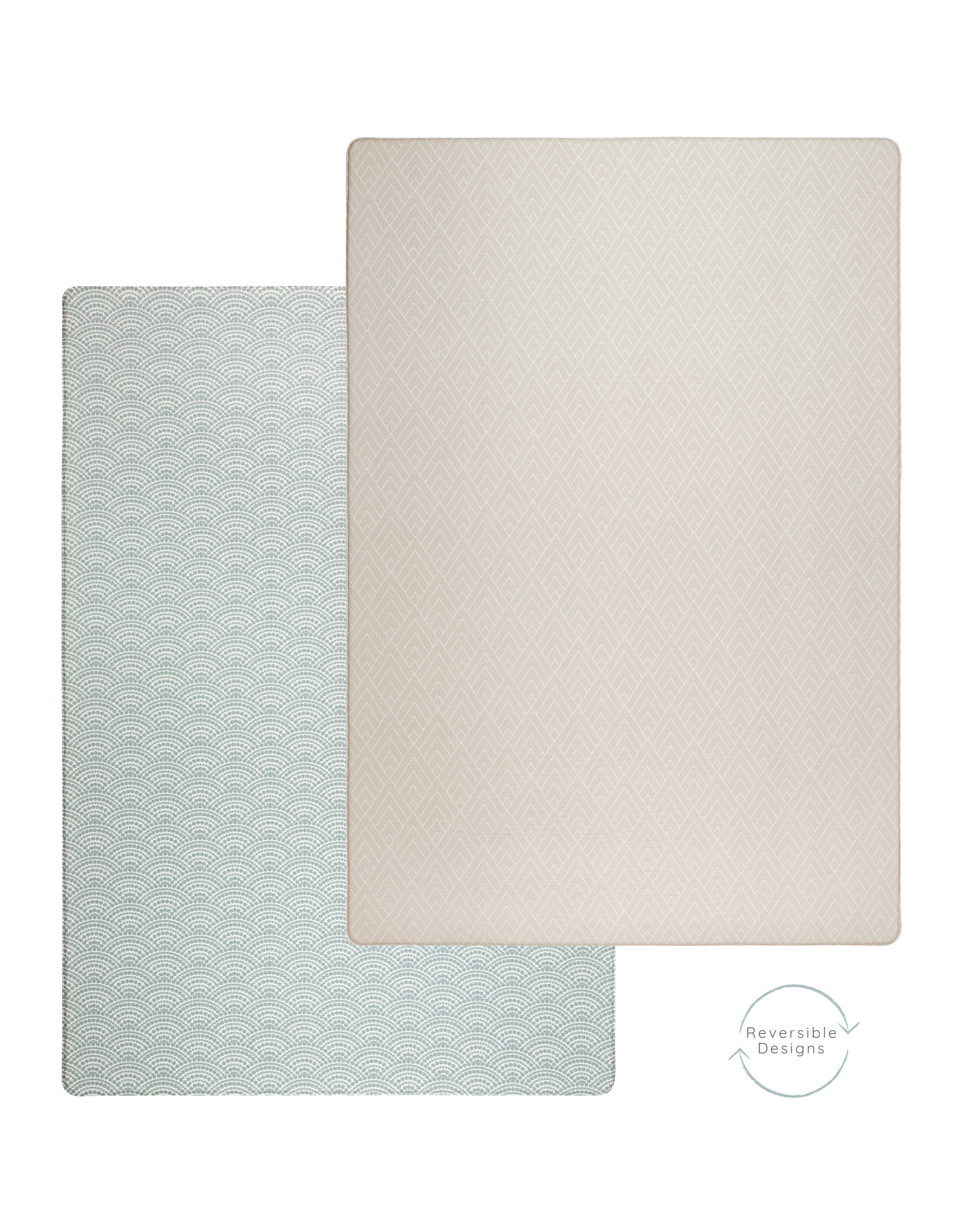 versatile double sided reversible padded foam playmats created with complementary motifs for modern homes so you can change the feel of your family home with a simple flip over