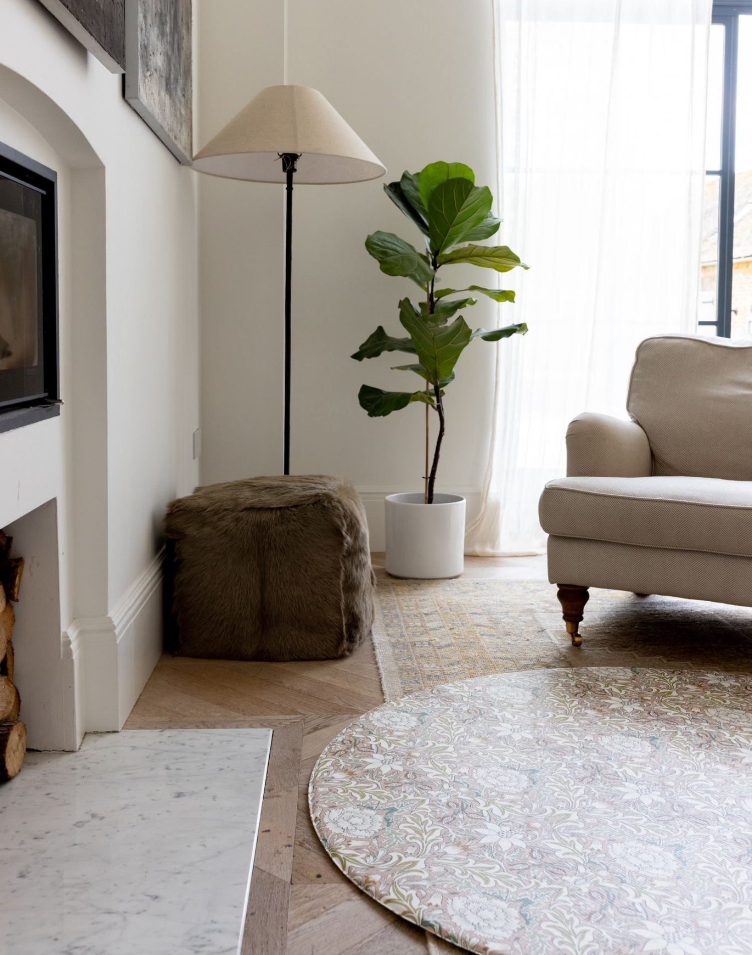 totter and tumble playmats keep your house your home round shape infant playmat for floor in morris & co print