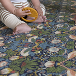 Totter and Tumble baby play mat foam for kids in strawberry thief heritage british design gorgeous interior led prints for the family home