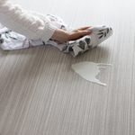 Wipeable The Tali foam play mat for kids with stylish tan and beige design adults will love for the home