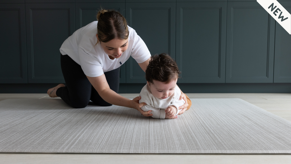 Totter + Tumble one piece stylish memory foam family play mats