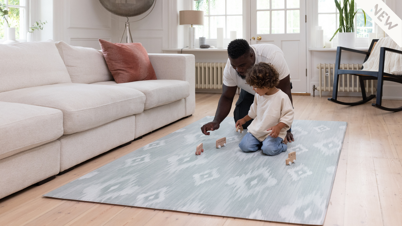 Totter + Tumble one piece stylish memory foam family play mats