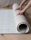 totter and tumble one piece play mat rolled in reversible designs from morris &co collaboration brer rabbit is paired with acorn to help keep your family home practical and stylish washable rug