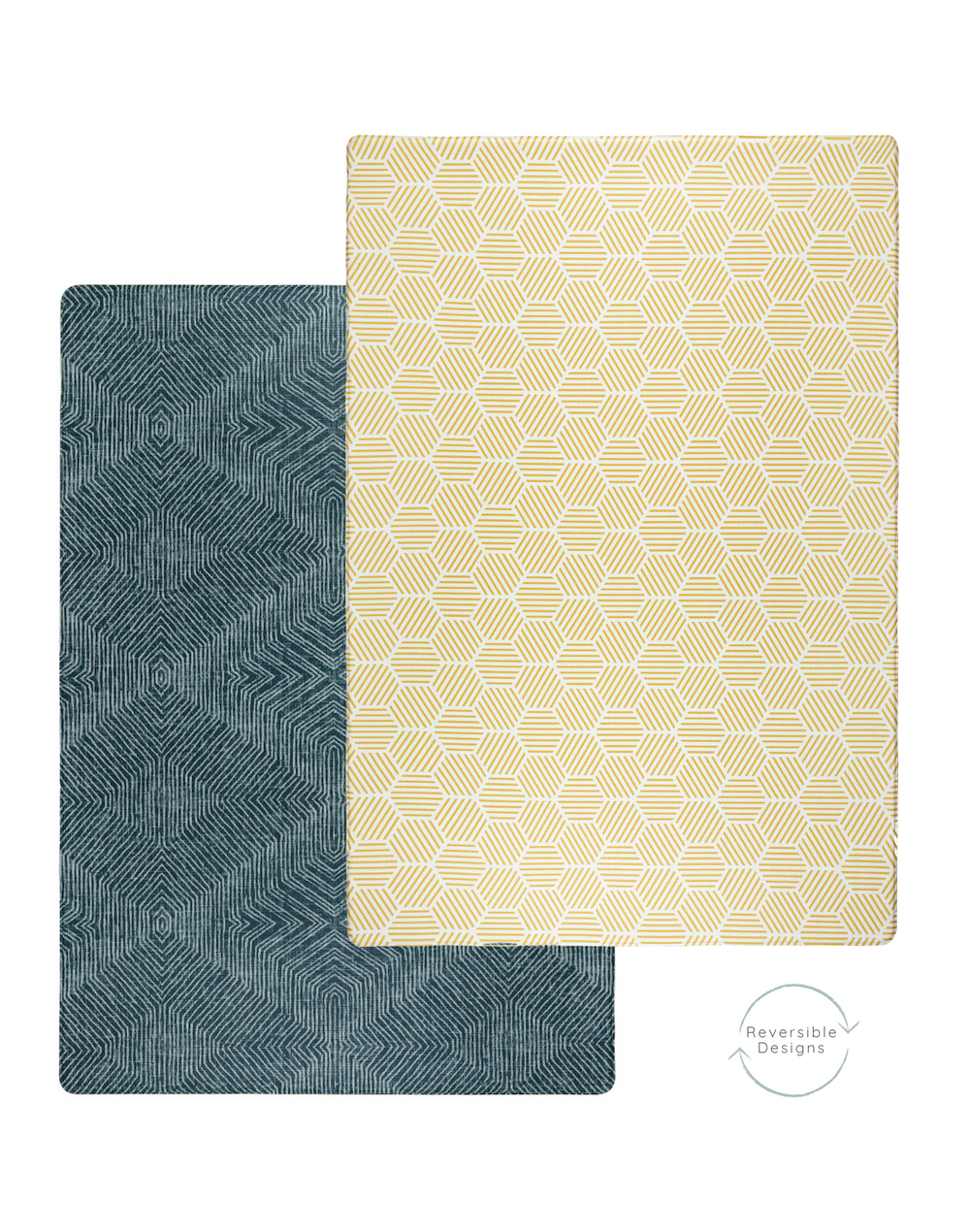 Reversible double sided playmat with two different styles so you have more choice