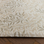 Close up of  leaf pattern and thickness of playmat