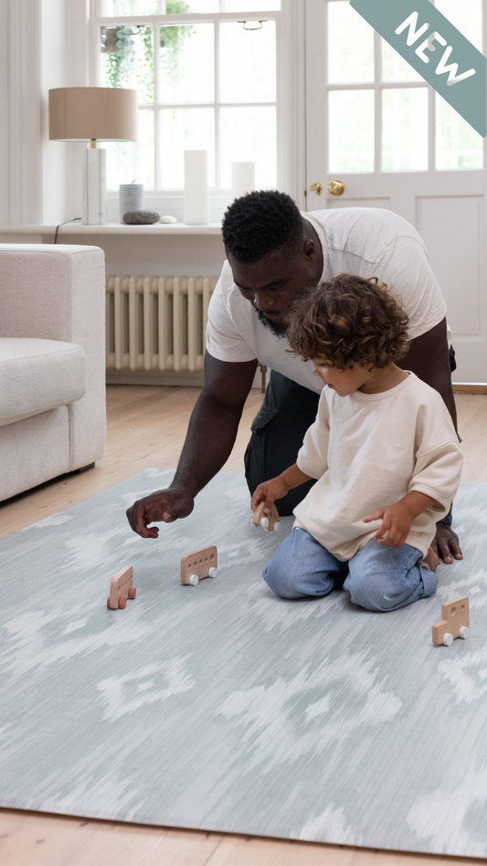 Totter + Tumble one piece stylish memory foam family play mats