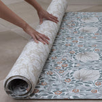 Rolled William Morris Pimpernel floor playmat