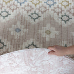 double sided totter and tumble pink playmat in the Round size