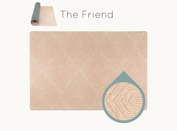 Totter and Tumble The Friend plaster pink stylish design playmat