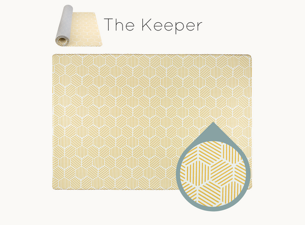 Totter and Tumble The Keeper yellow stylish design playmat