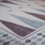 Closeup of Aerial The Roller Playmat by Totter + Tumble, the biggest one piece playmat on the market